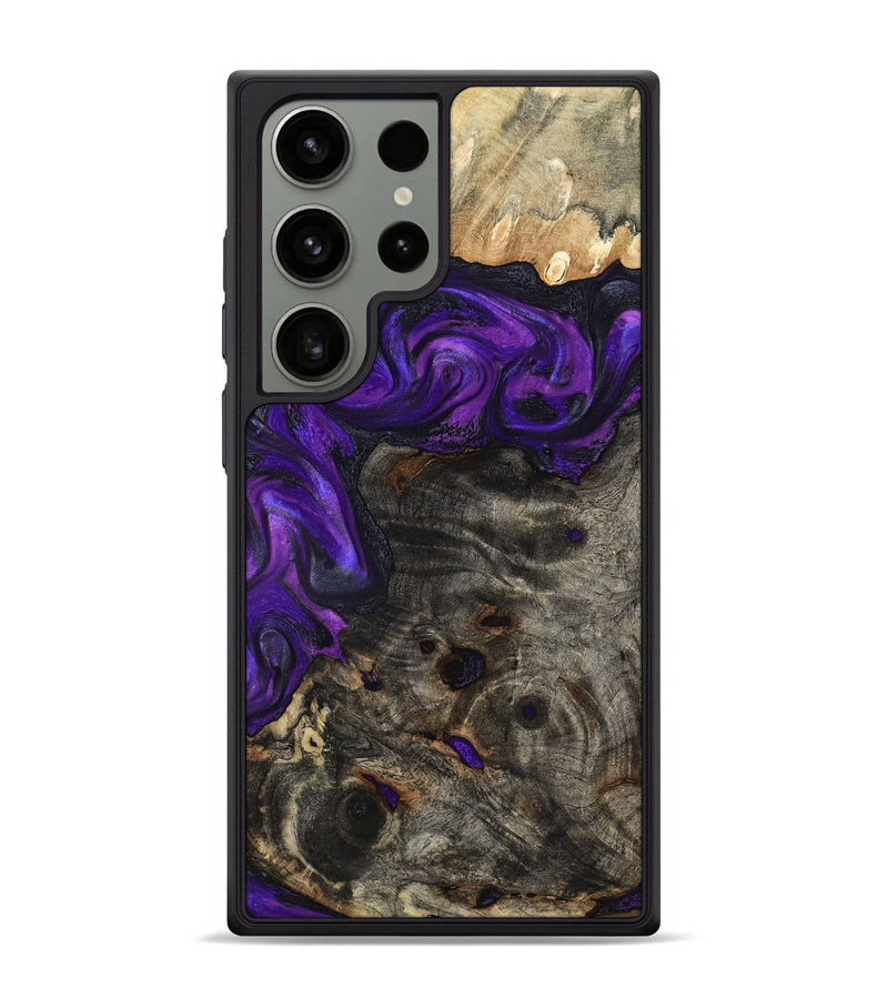 Galaxy S24 Ultra Wood Phone Case - Madge (Purple, 817192)