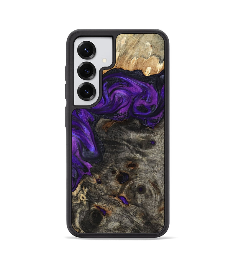 Galaxy S25 Wood Phone Case - Madge (Purple, 817192)