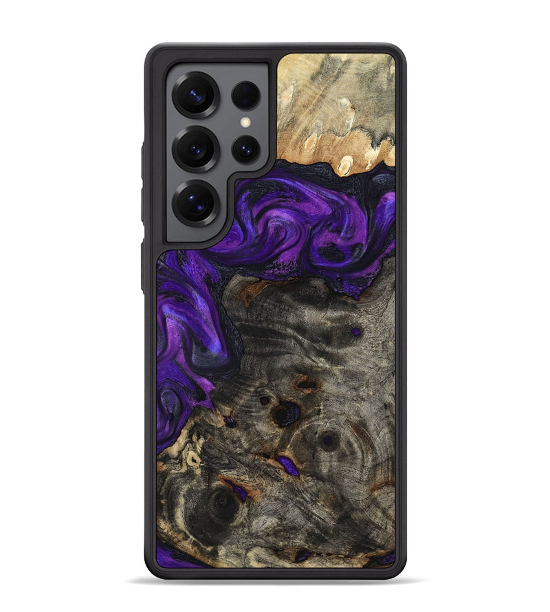 Galaxy S25 Ultra Wood Phone Case - Madge (Purple, 817192)
