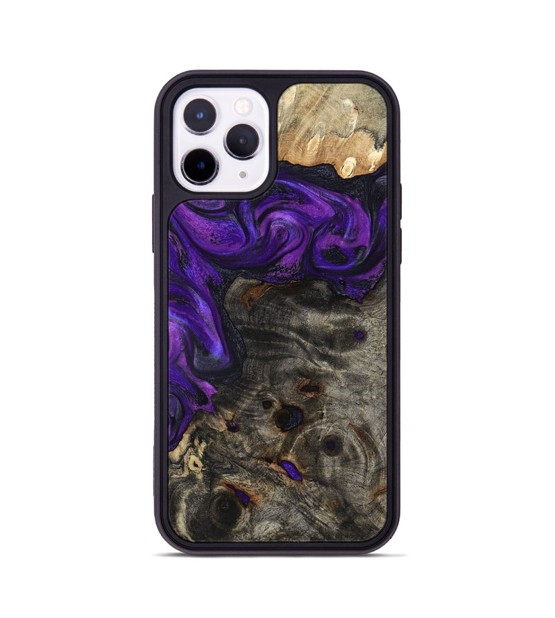 iPhone 11 Pro Wood Phone Case - Madge (Purple, 817192)