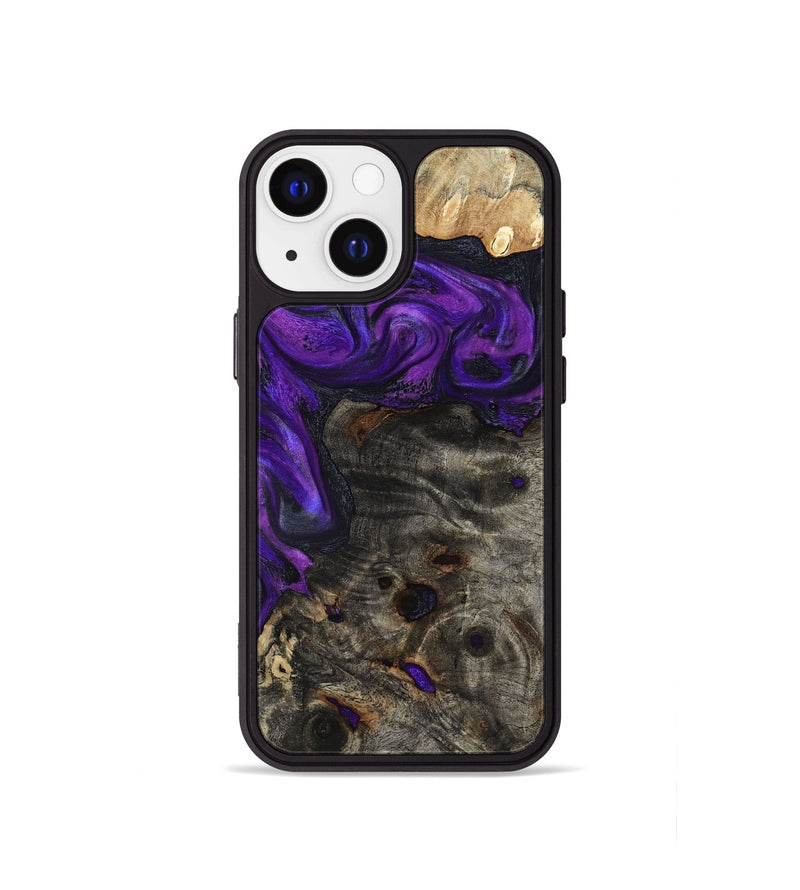 iPhone 13 mini Wood Phone Case - Madge (Purple, 817192)