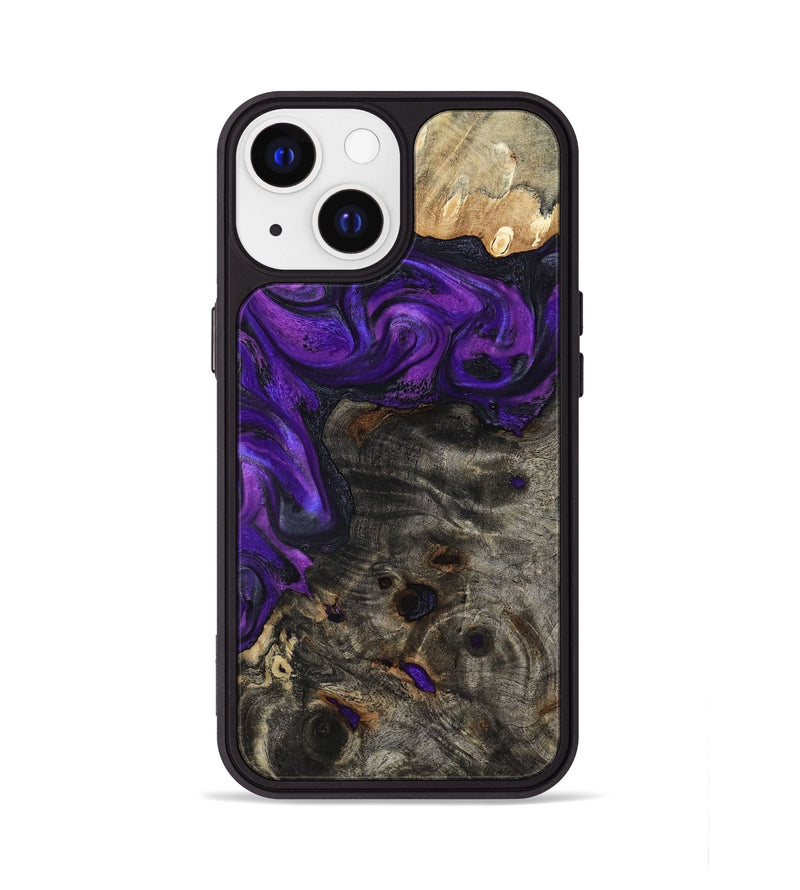 iPhone 13 Wood Phone Case - Madge (Purple, 817192)