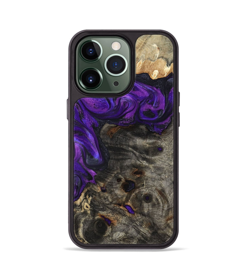 iPhone 13 Pro Wood Phone Case - Madge (Purple, 817192)