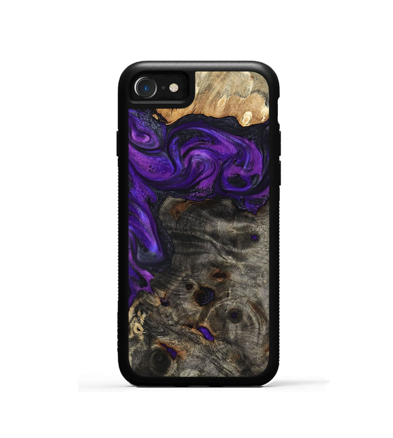 iPhone SE Wood Phone Case - Madge (Purple, 817192)