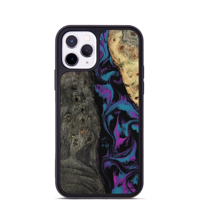 iPhone 11 Pro Wood Phone Case - Araceli (Purple, 817197)