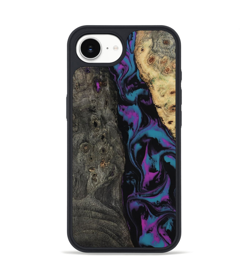 iPhone 16e Wood Phone Case - Araceli (Purple, 817197)