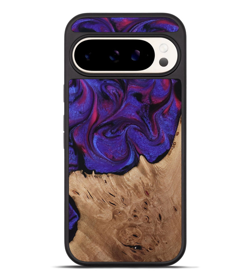 Pixel 9 Pro XL Wood Phone Case - Tempie (Purple, 817198)