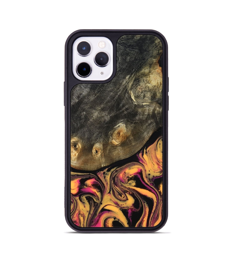 iPhone 11 Pro Wood Phone Case - Leander (Neon, 817204)