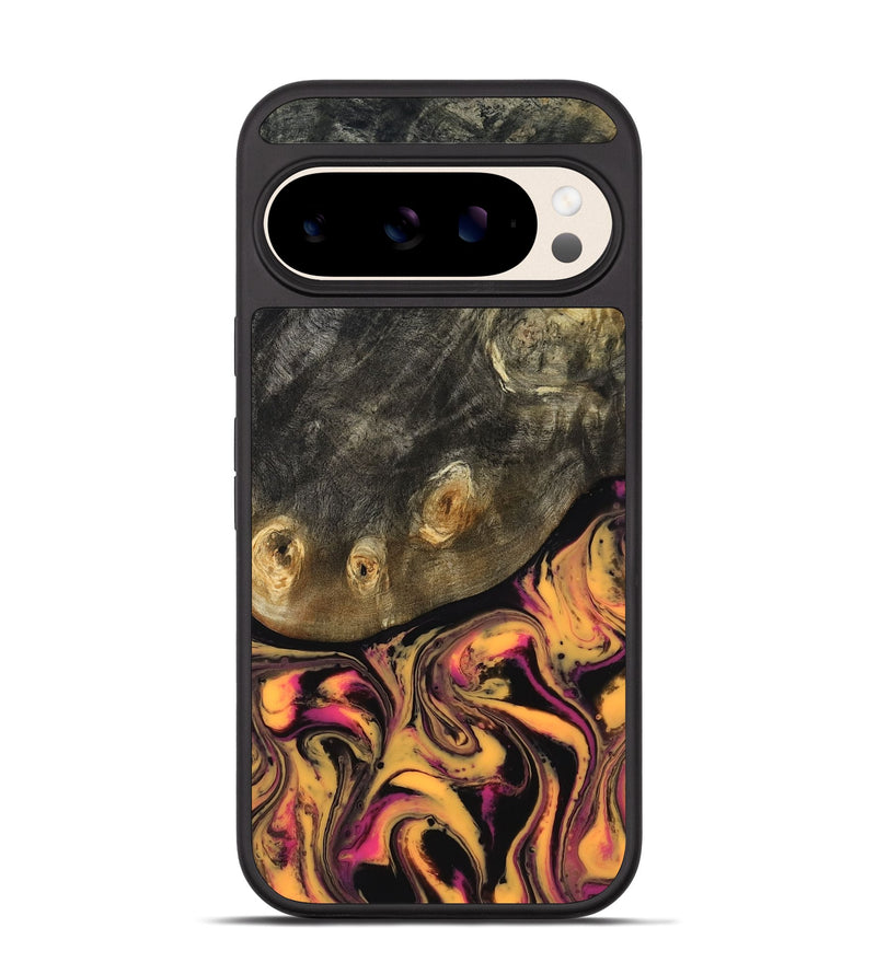 Pixel 10 Wood Phone Case - Leander (Neon, 817204)