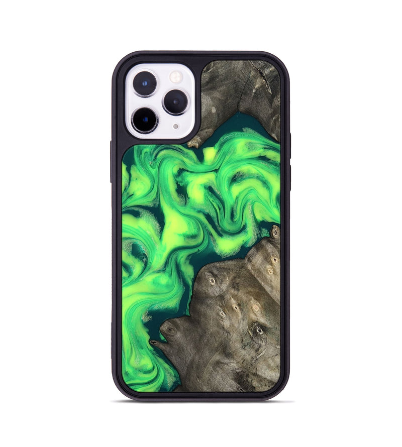 iPhone 11 Pro Wood Phone Case - Gael (Neon, 817205)