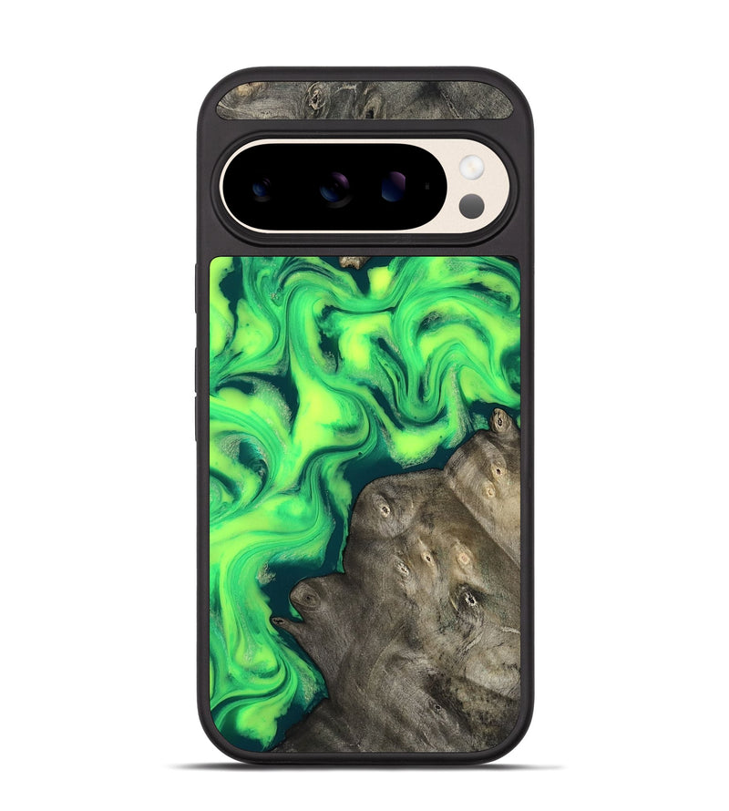 Pixel 10 Wood Phone Case - Gael (Neon, 817205)