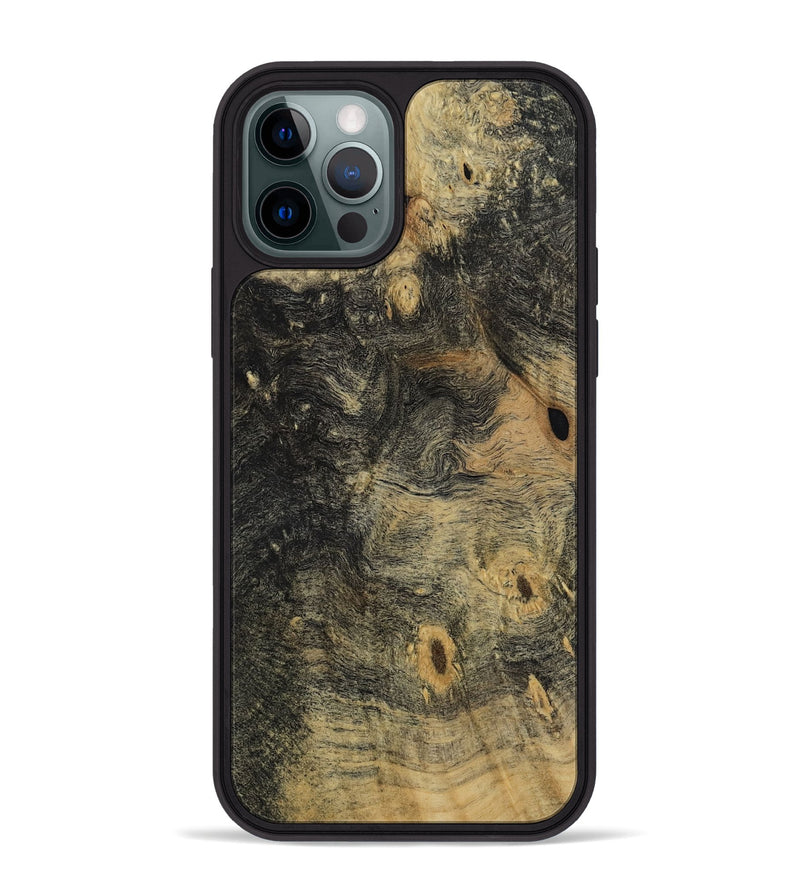 iPhone 12 Pro Max Wood Phone Case - Averie (Wood Burl, 817207)
