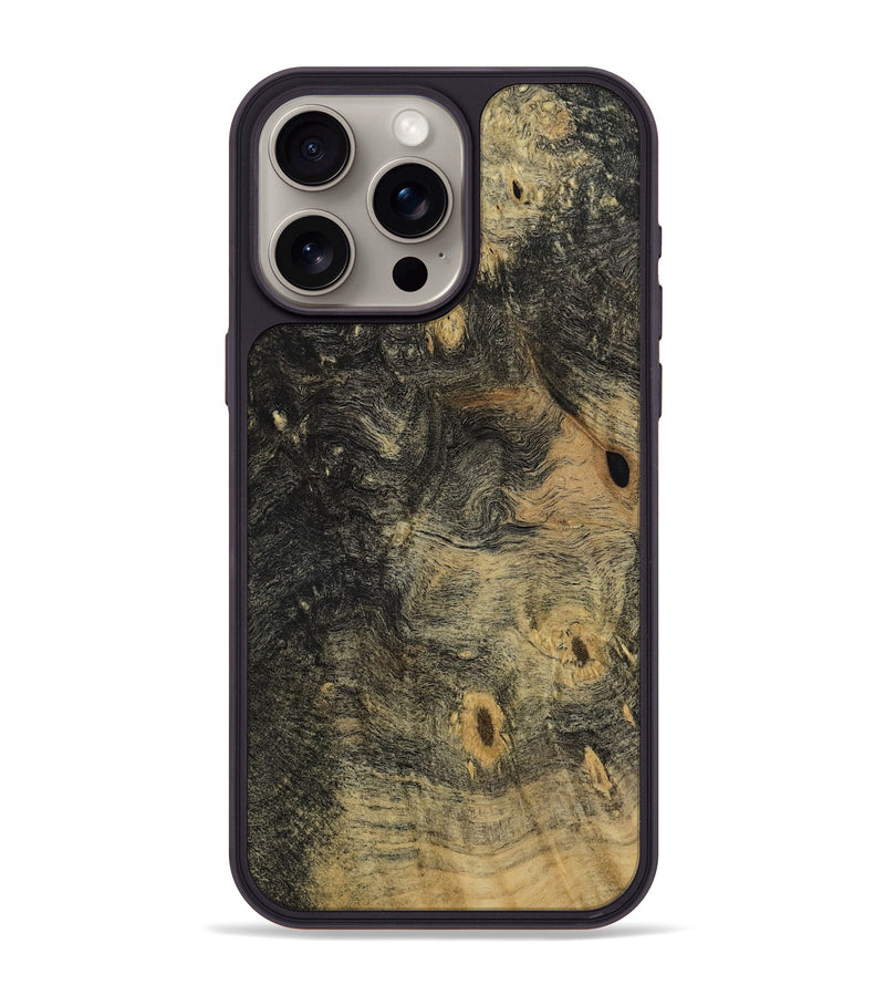iPhone 15 Pro Max Wood Phone Case - Averie (Wood Burl, 817207)