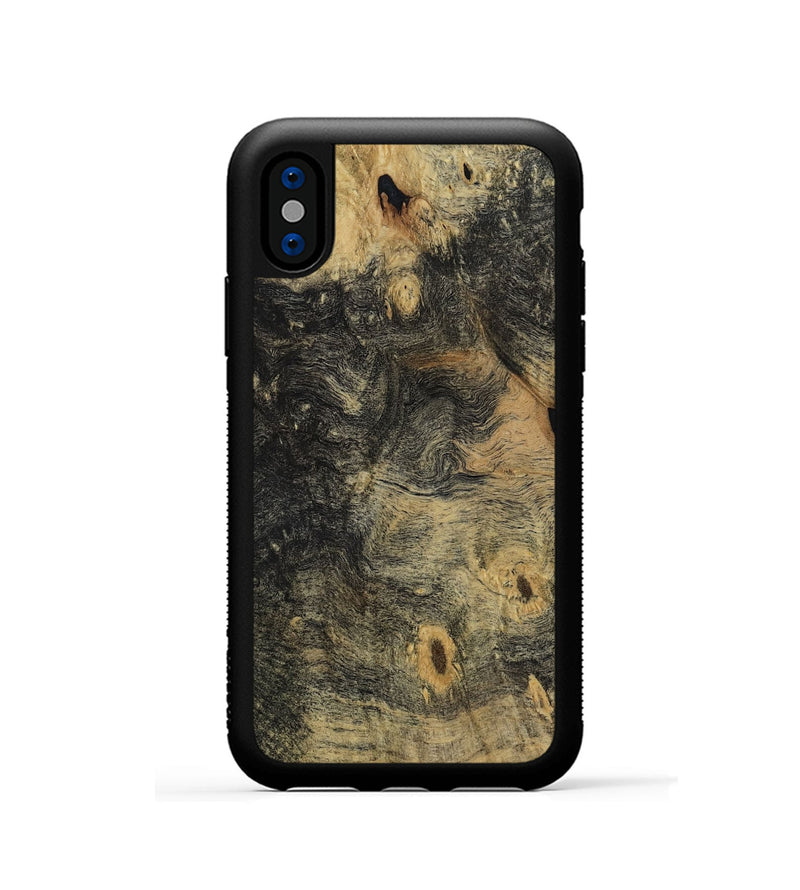 iPhone Xs Wood Phone Case - Averie (Wood Burl, 817207)