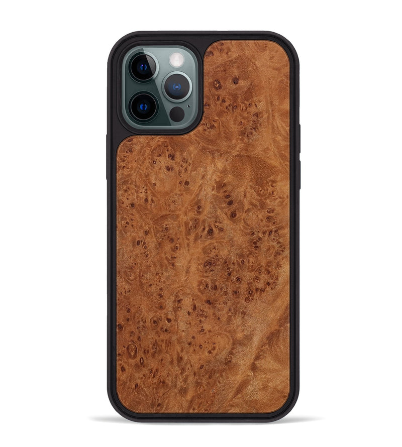 iPhone 12 Pro Max Wood Phone Case - Dominik (Wood Burl, 817211)