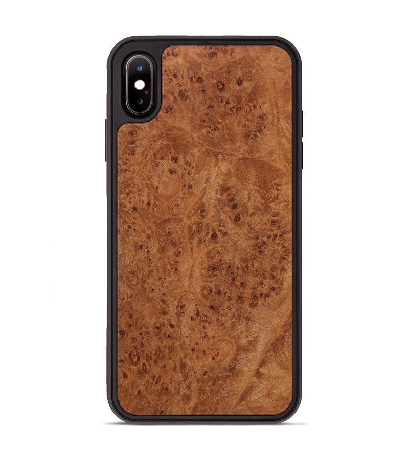iPhone Xs Max Wood Phone Case - Dominik (Wood Burl, 817211)