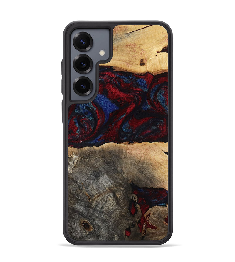 Galaxy S25 Plus Wood Phone Case - Icie (Red, 817213)