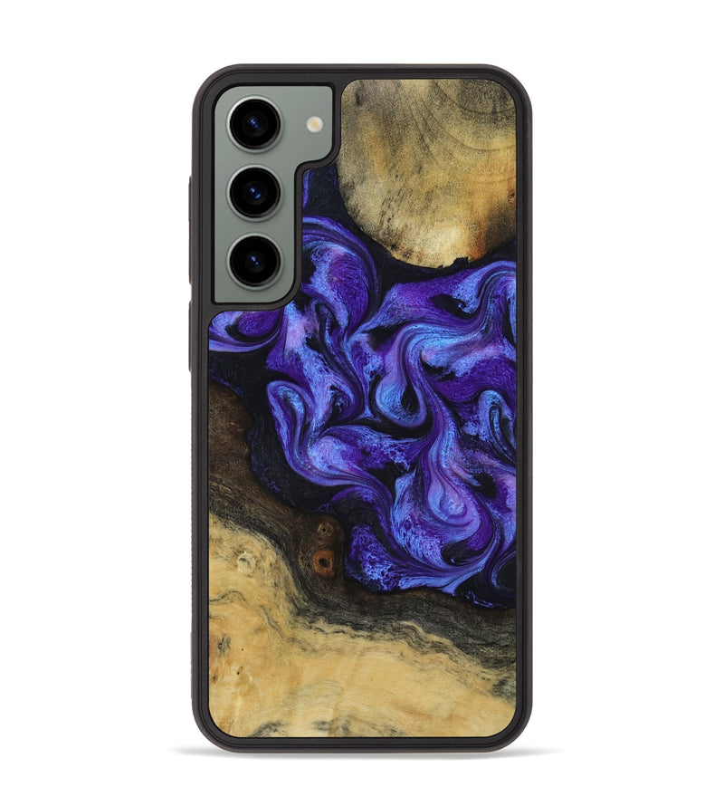 Galaxy S23 Plus Wood Phone Case - Alvah (Purple, 817216)
