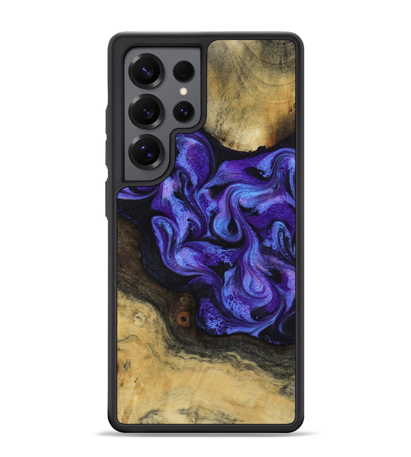Galaxy S25 Ultra Wood Phone Case - Alvah (Purple, 817216)