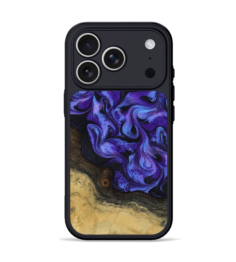 iPhone 17 Pro Wood Phone Case - Alvah (Purple, 817216)