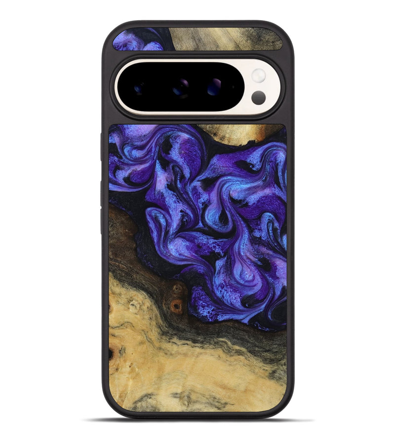 Pixel 9 Pro XL Wood Phone Case - Alvah (Purple, 817216)