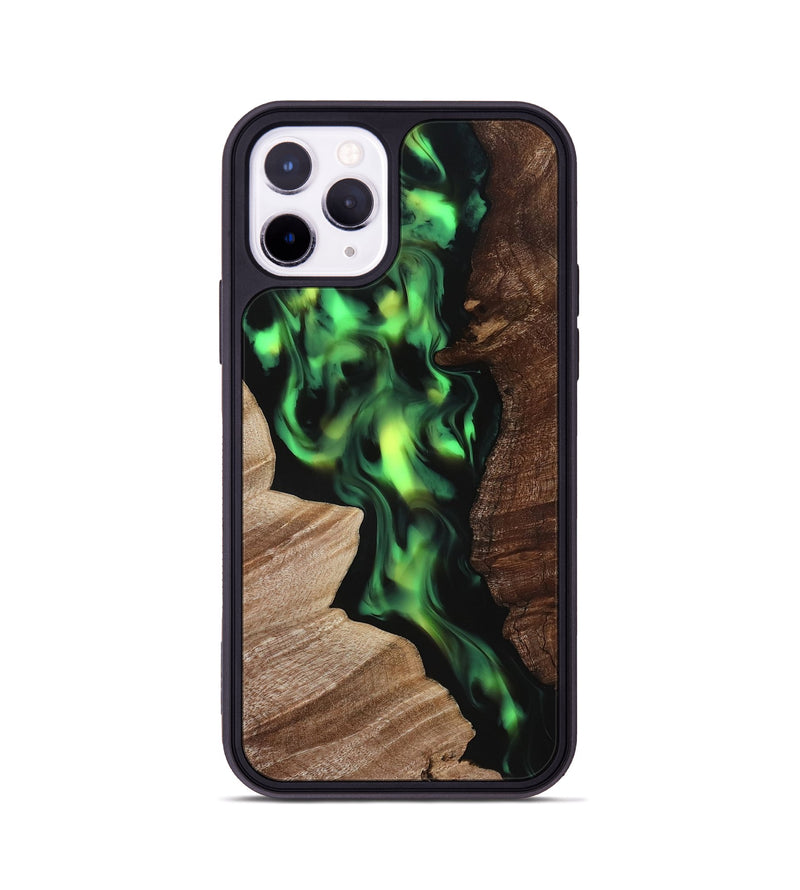 iPhone 11 Pro Wood Phone Case - Rudolph (Neon, 817221)
