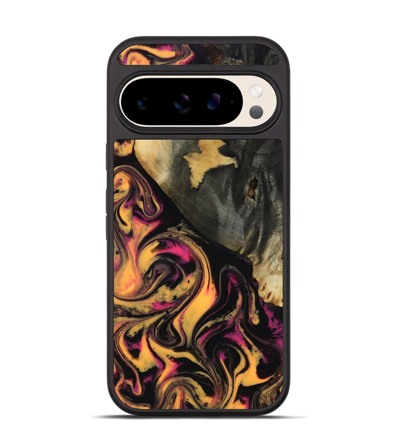 Pixel 10 Wood Phone Case - Signe (Neon, 817222)