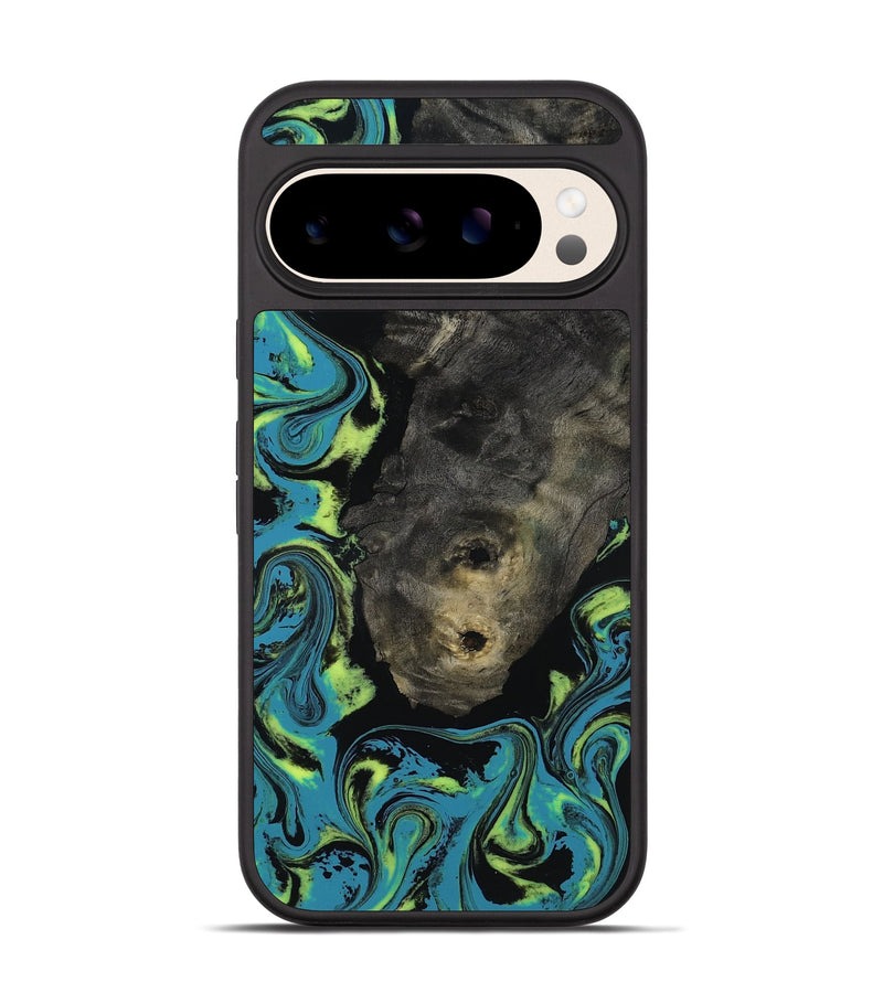 Pixel 10 Wood Phone Case - Zella (Neon, 817223)