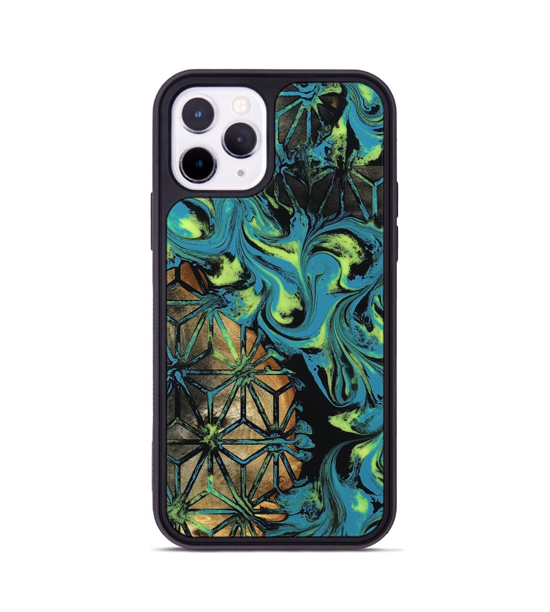 iPhone 11 Pro Wood Phone Case - Rylie (Neon, 817225)