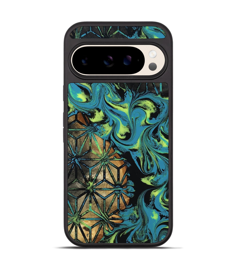Pixel 10 Wood Phone Case - Rylie (Neon, 817225)