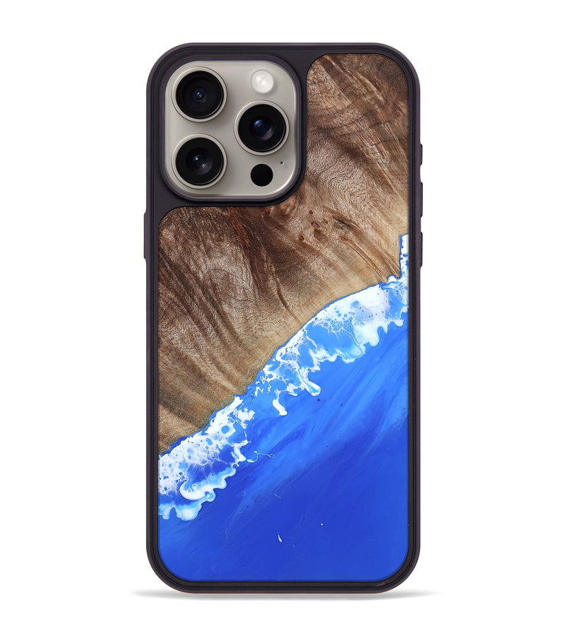 iPhone 15 Pro Max Wood Phone Case - Karim (Coastal, 817229)