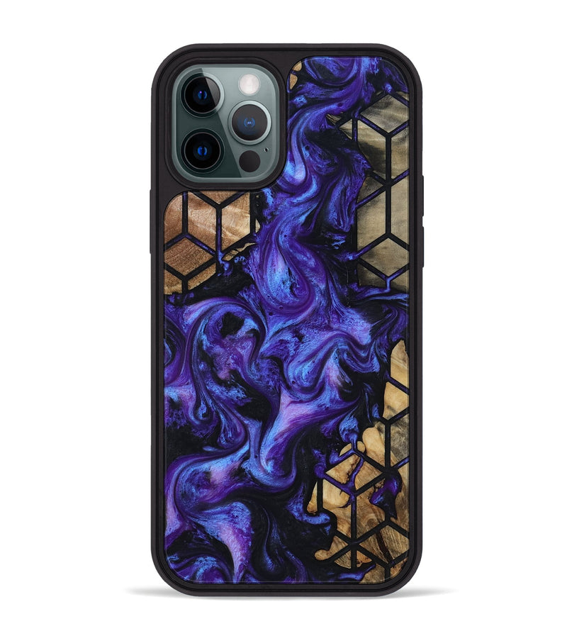 iPhone 12 Pro Max Wood Phone Case - Vicente (Pattern, 817233)