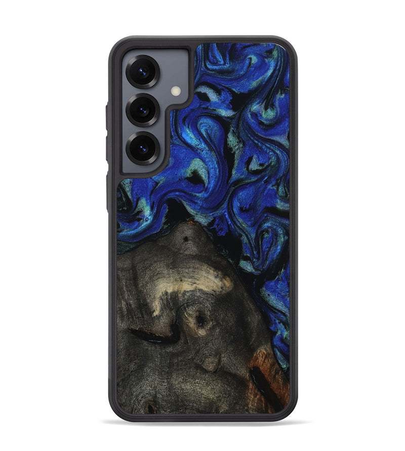 Galaxy S25 Plus Wood Phone Case - Gage (Blue, 817237)