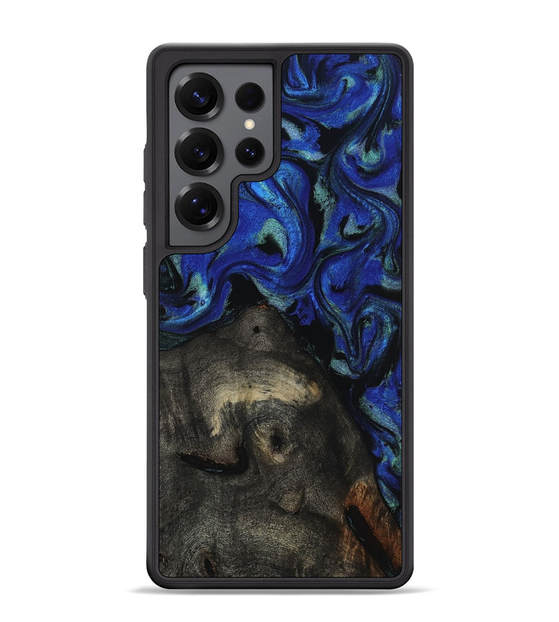 Galaxy S25 Ultra Wood Phone Case - Gage (Blue, 817237)