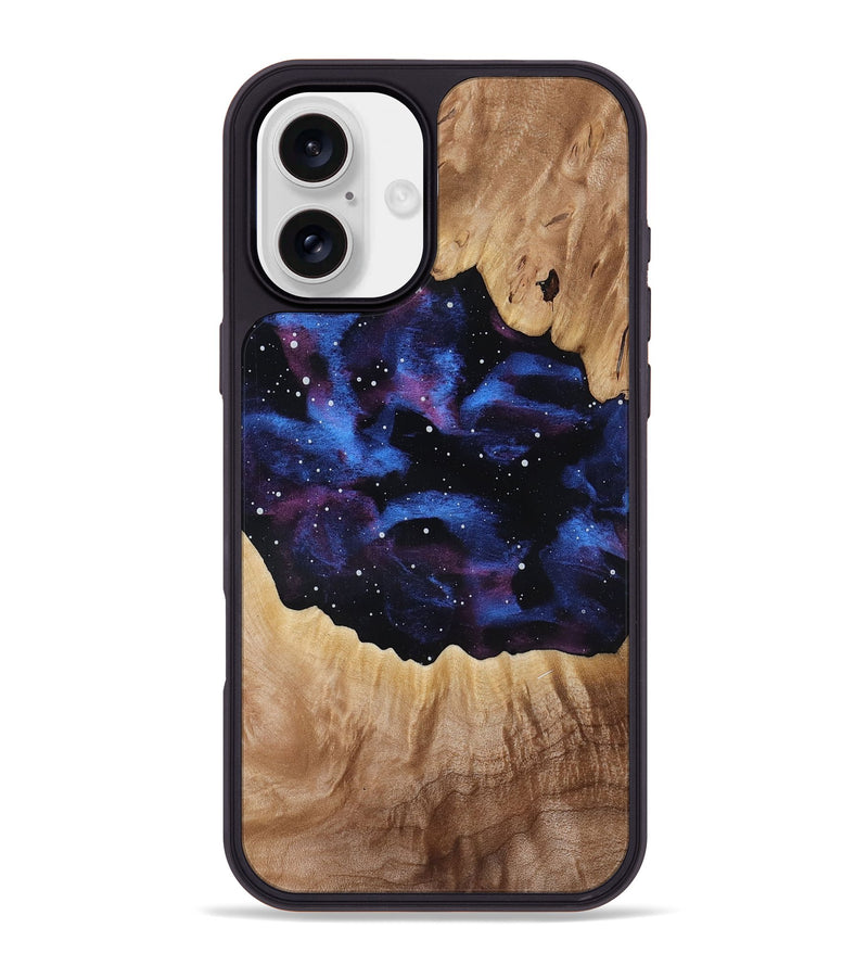 iPhone 16 Plus Wood Phone Case - Lindsey (Cosmos, 817247)