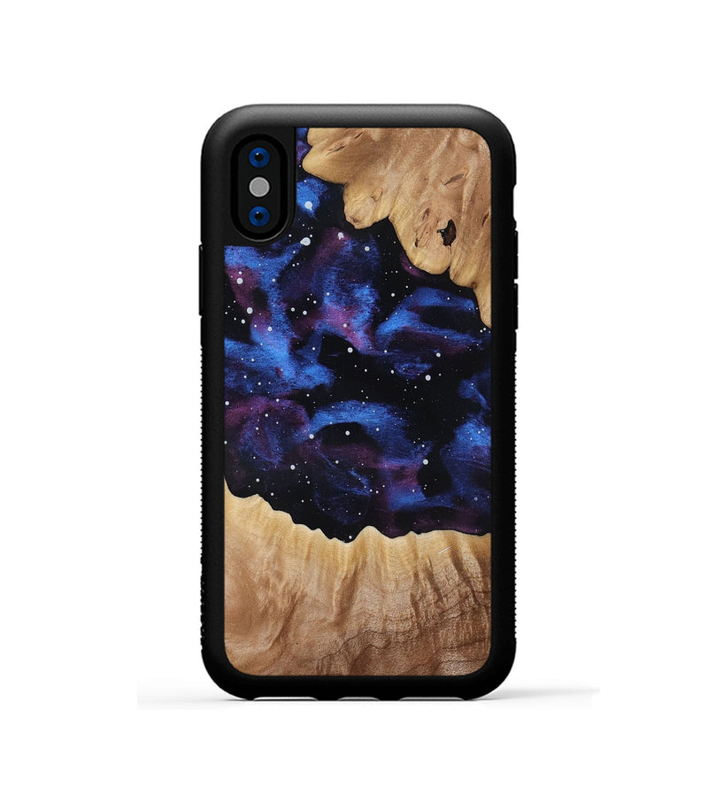 iPhone Xs Wood Phone Case - Lindsey (Cosmos, 817247)