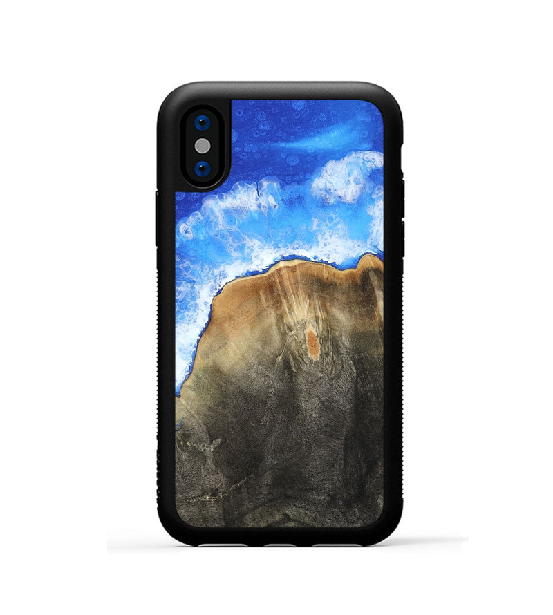 iPhone Xs Wood Phone Case - Aleta (Coastal, 817265)