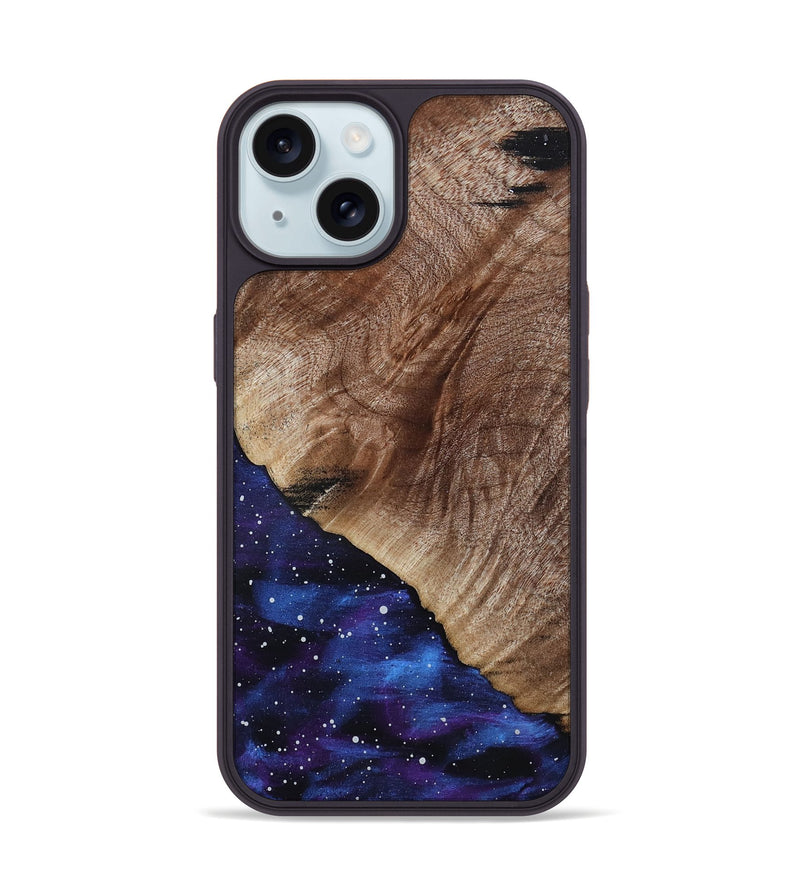iPhone 15 Wood Phone Case - Evelynn (Cosmos, 817268)