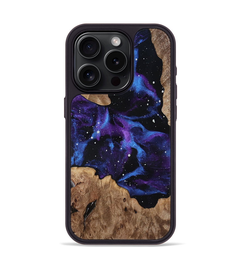 iPhone 15 Pro Wood Phone Case - Jaleel (Cosmos, 817272)