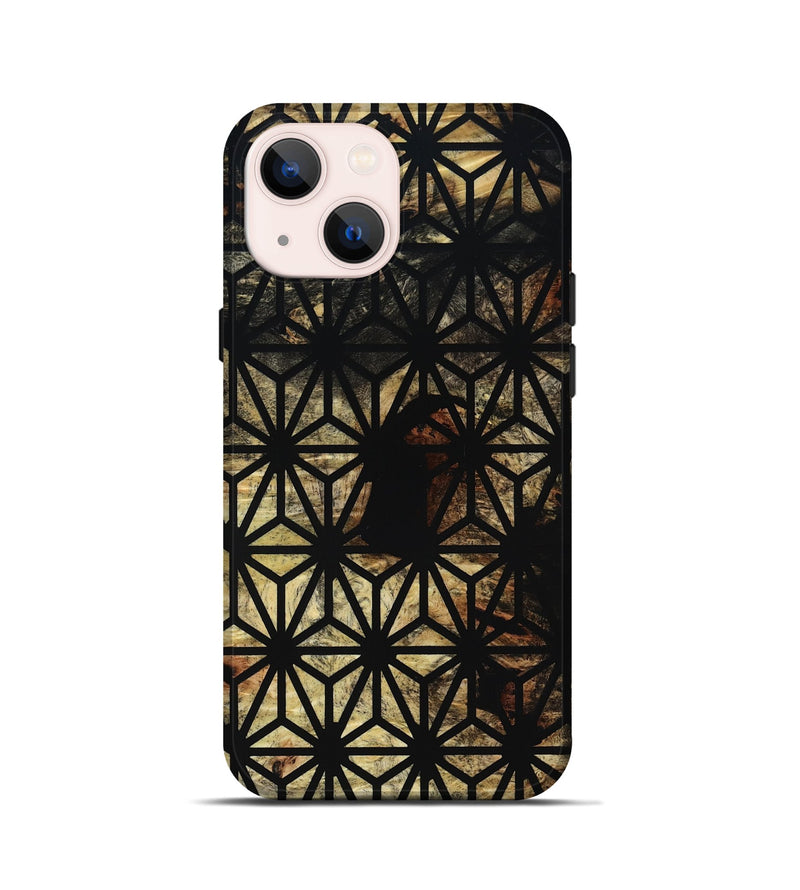 iPhone 13 mini Wood Live Edge Phone Case - Connor (Pattern, 817275)