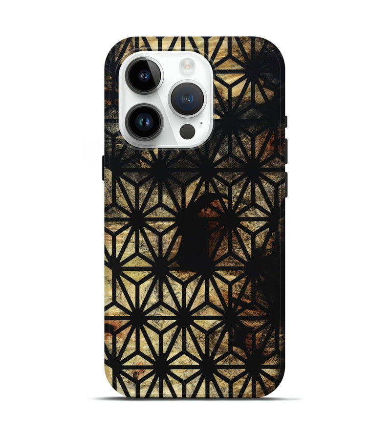 iPhone 15 Pro Wood Live Edge Phone Case - Connor (Pattern, 817275)
