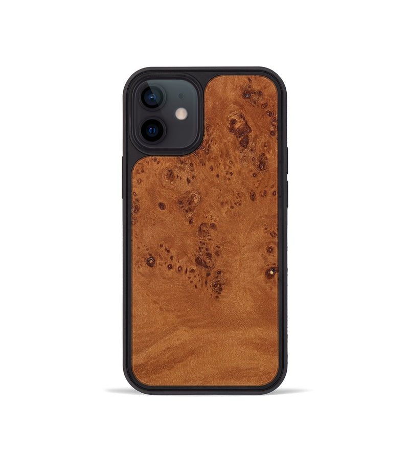 iPhone 12 mini Wood Phone Case - Isabela (Wood Burl, 817285)