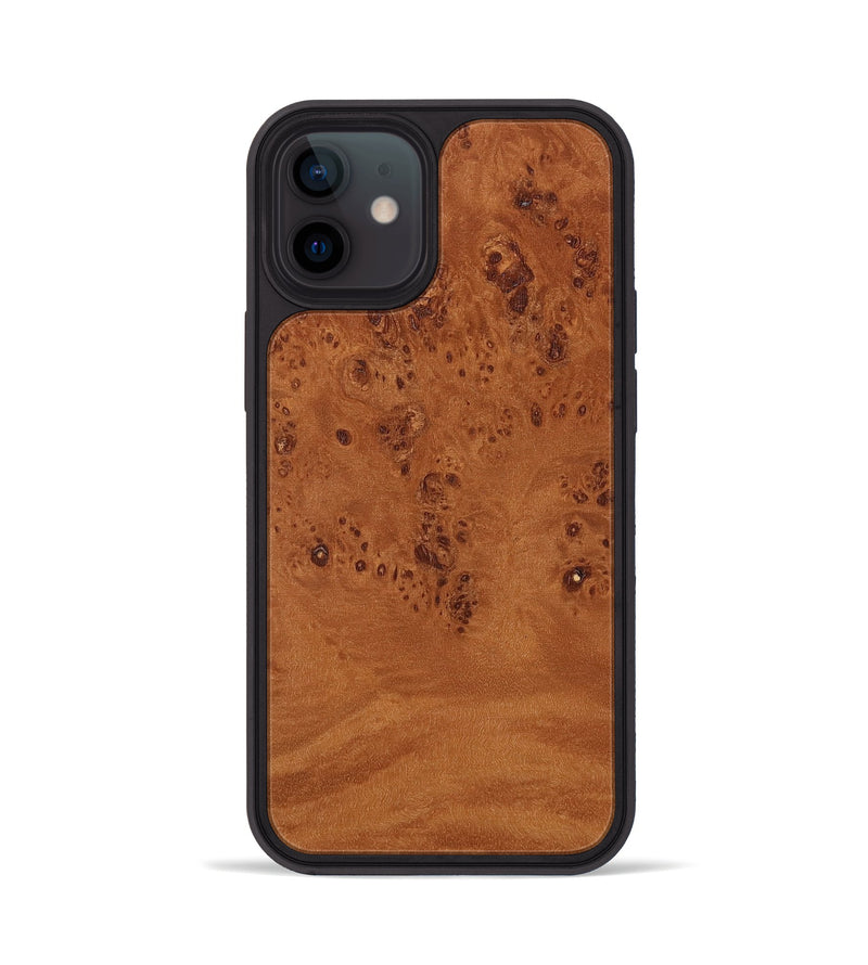 iPhone 12 Wood Phone Case - Isabela (Wood Burl, 817285)