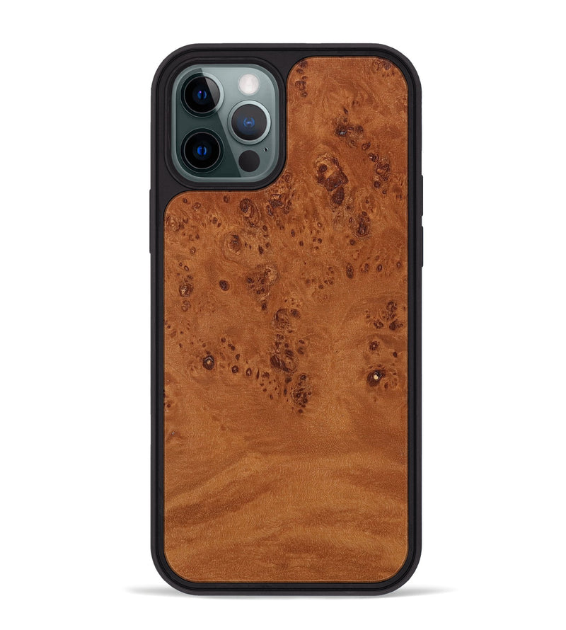 iPhone 12 Pro Max Wood Phone Case - Isabela (Wood Burl, 817285)