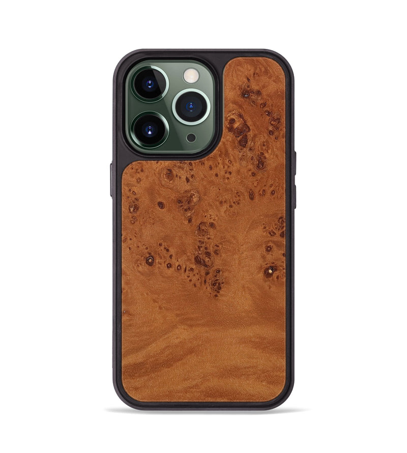 iPhone 13 Pro Wood Phone Case - Isabela (Wood Burl, 817285)