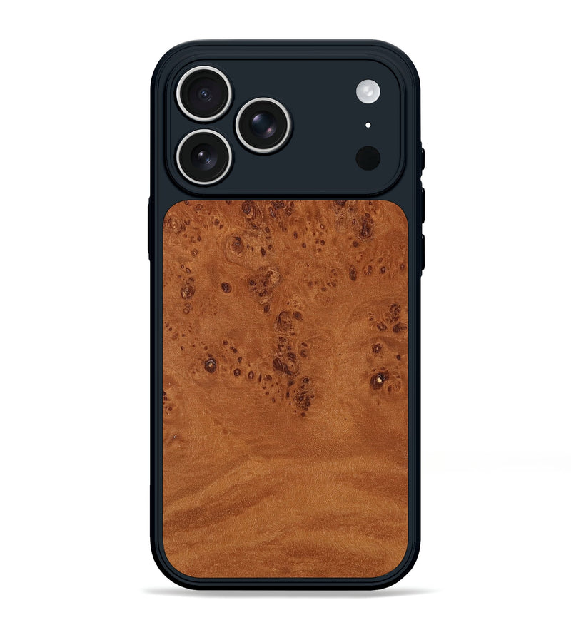 iPhone 17 Pro Max Wood Phone Case - Isabela (Wood Burl, 817285)
