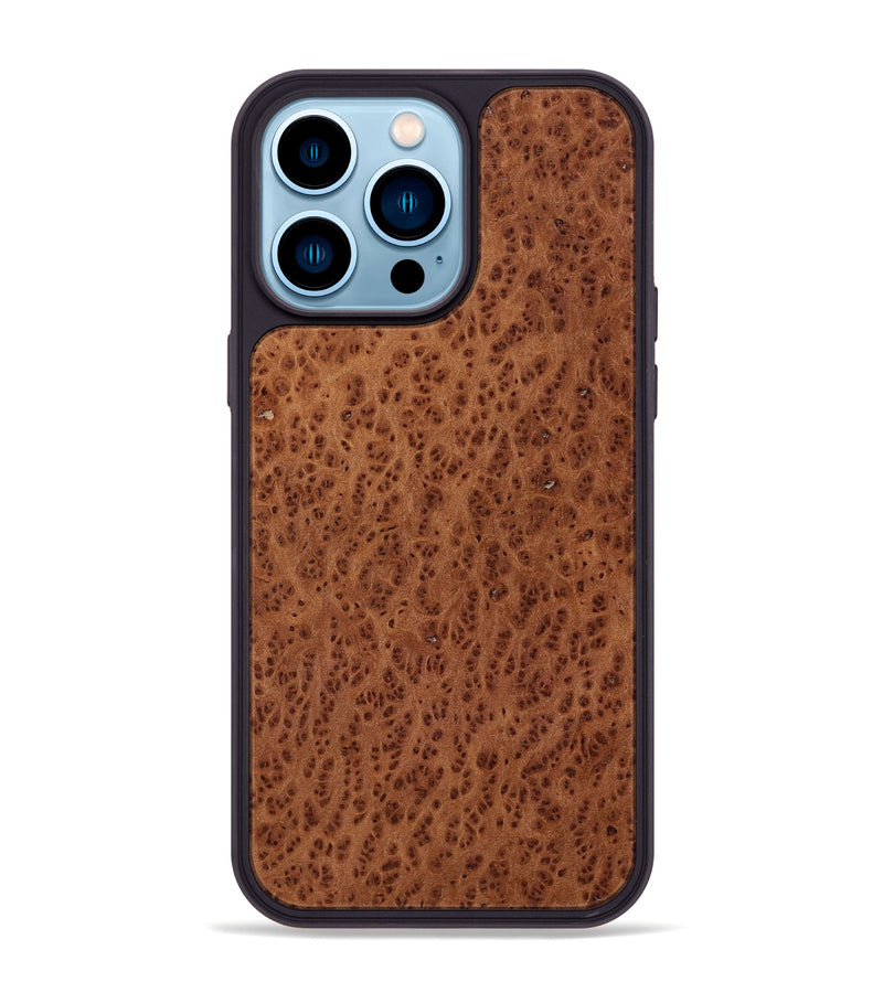 iPhone 14 Pro Max Wood Phone Case - Delmar (Wood Burl, 817287)