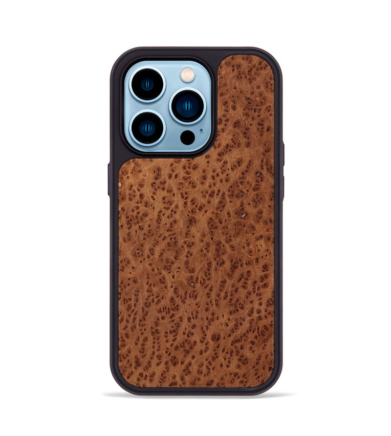 iPhone 14 Pro Wood Phone Case - Delmar (Wood Burl, 817287)