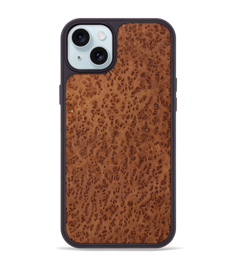 iPhone 15 Plus Wood Phone Case - Delmar (Wood Burl, 817287)