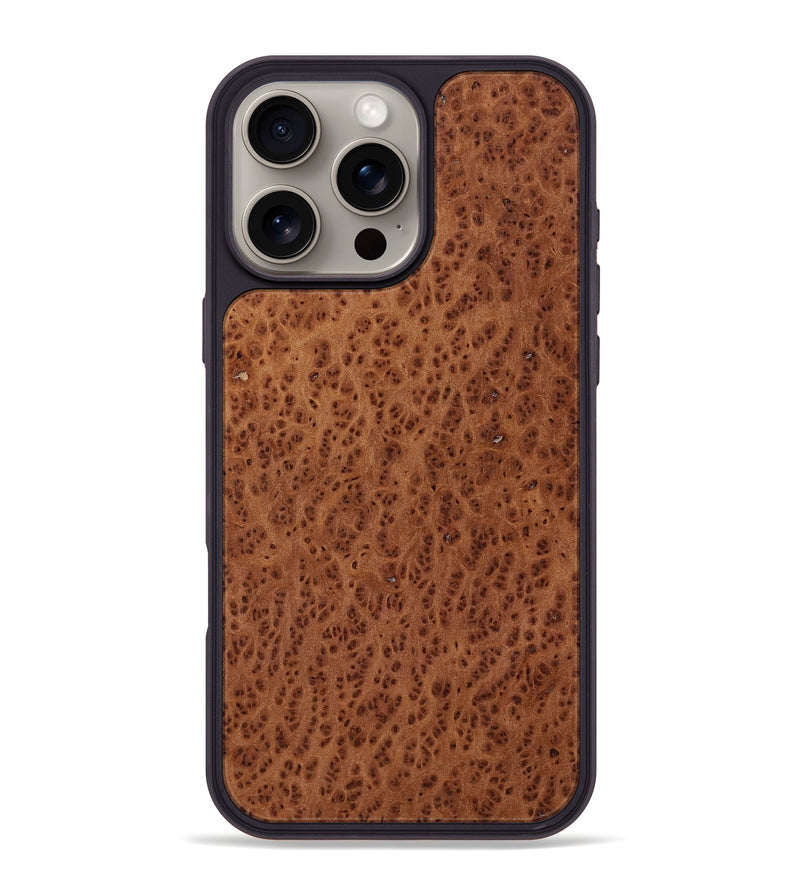 iPhone 16 Pro Max Wood Phone Case - Delmar (Wood Burl, 817287)